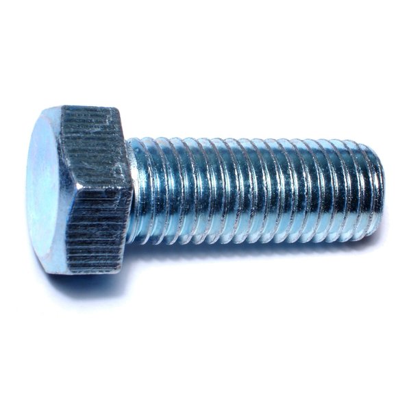 Midwest Fastener Grade 2, 3/4"-10 Hex Head Cap Screw, Zinc Plated Steel, 2 in L, 10 PK 53336